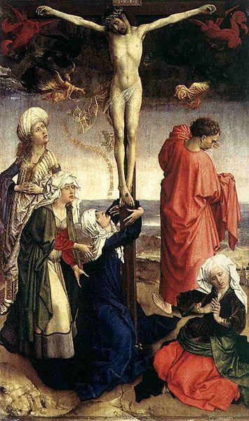 Roger Van Der Weyden Crucifixion oil painting image
